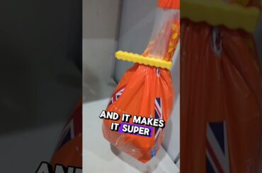 Magnetic french fries clips for freshness #foodhack