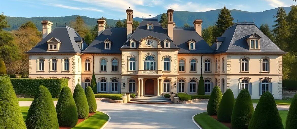 $135 Million Magnificent French Chateau Nice, France. A Luxury Home Tour