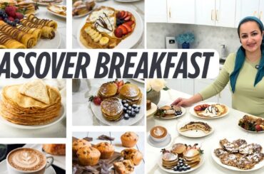 Kosher for Passover Breakfasts | Muffins, Crepes, French Toast & Pancakes | Easy Pesach Recipes