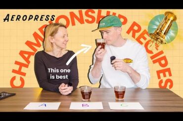 I Blind Tested 3 AeroPress Championship Recipes. This One Was Best.