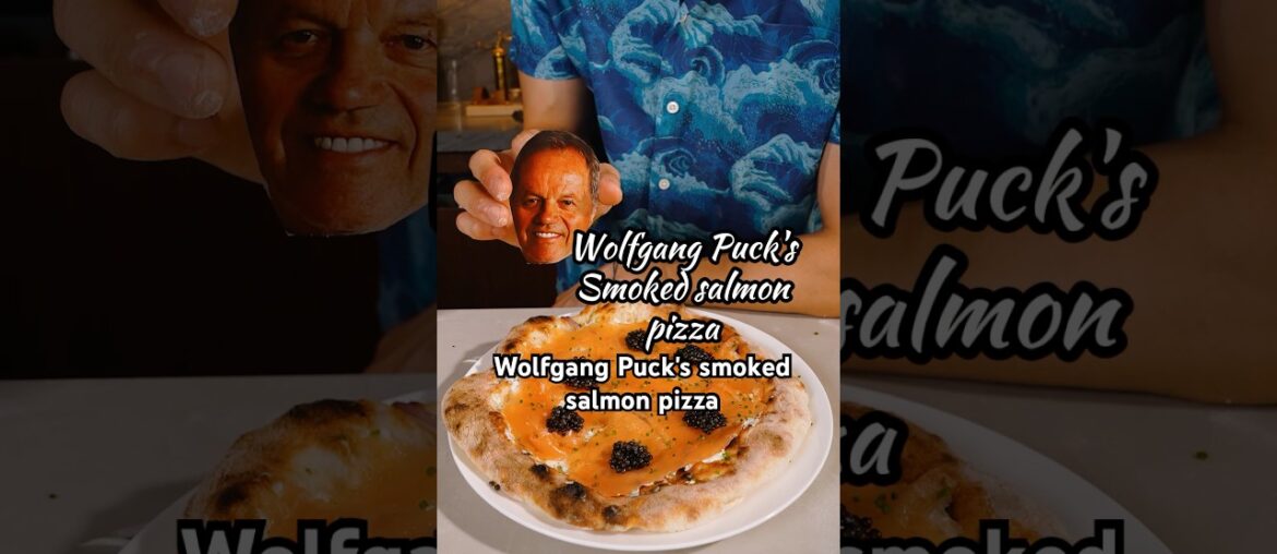 Chef Wolfgang Puck's signature dish #celebritychef