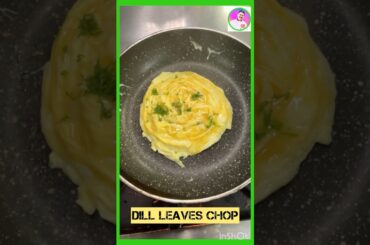 Dill Leaves omelette #Dill #Leaves #omelette#eggrecipes #french #breakfast #streetfood