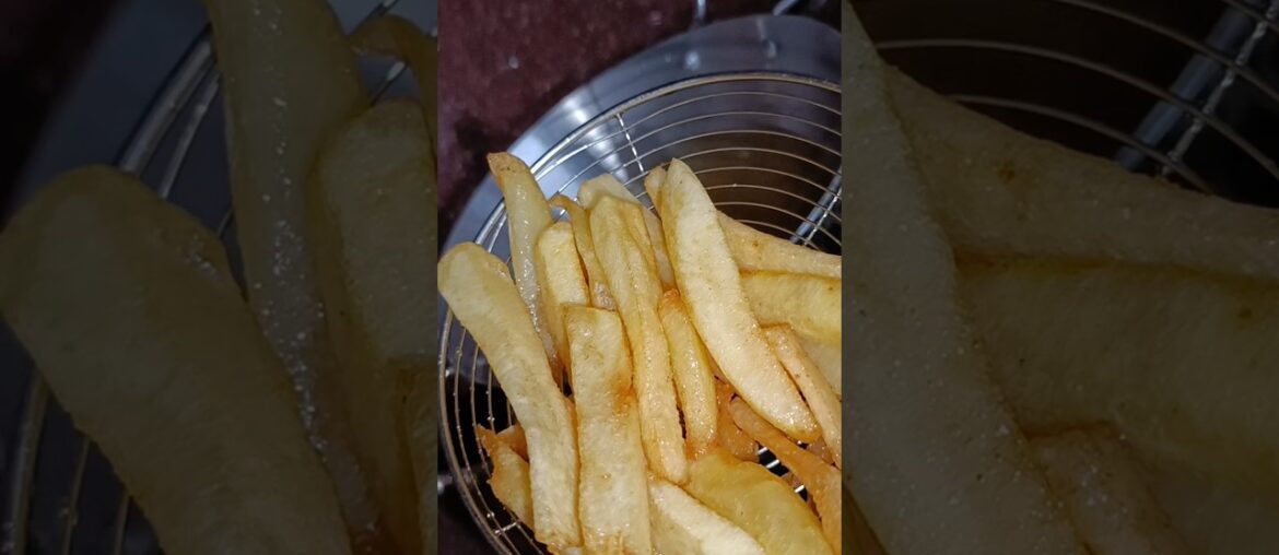 french fries | french fries recipe telugu | french kiss | how to make potato french fries | french