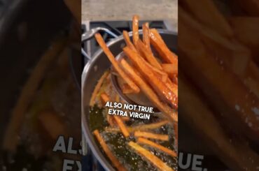 OLIVE OIL French Fries are the best #shorts