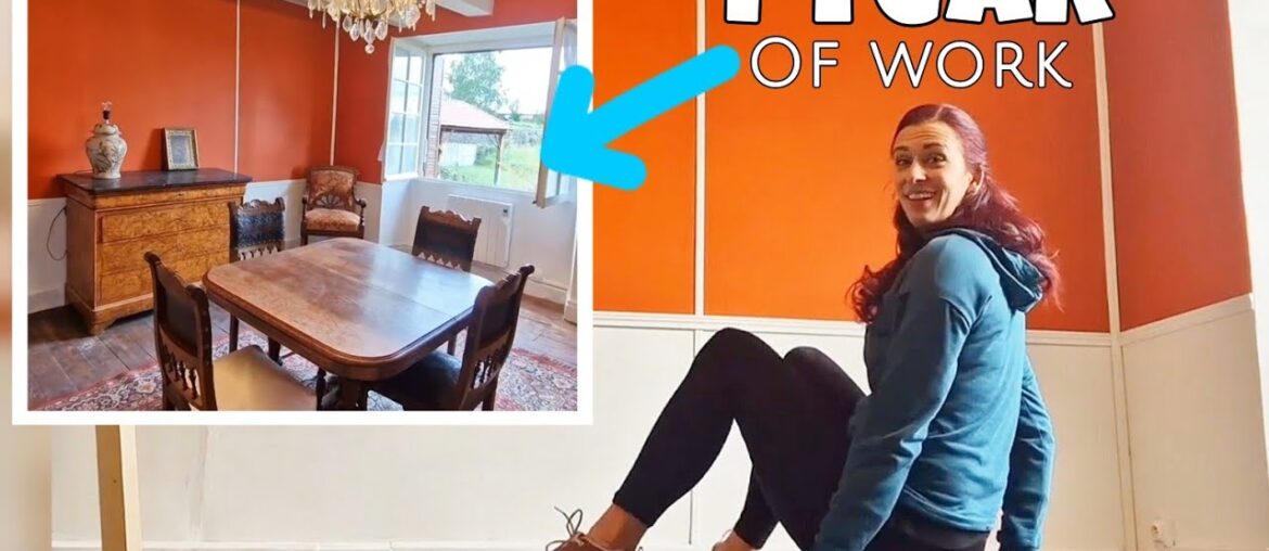 1 YEAR of work in 29 Minutes! (The entire dining room renovation) 1 YEAR of work in 29 Minutes! (The entire dining room renovation)