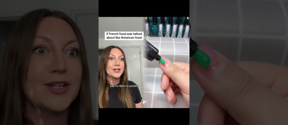 If we talked about French food like people talk about American food #usa #american #food #french