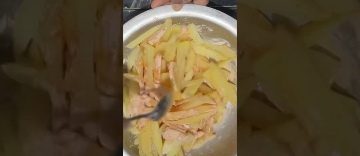 Desi fries. French fries.           #frenchfries #music #beats #friesrecipe#foodie #food