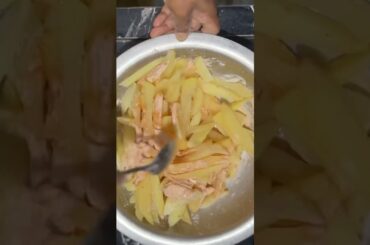 Desi fries. French fries.           #frenchfries #music #beats #friesrecipe#foodie #food