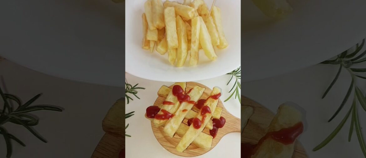 Crispy Homemade French Fries - The Easiest Recipe