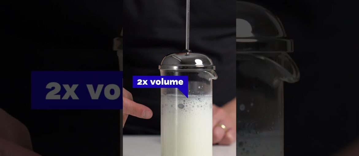 How To Froth Milk with French Press (for tasty home cappuccino)