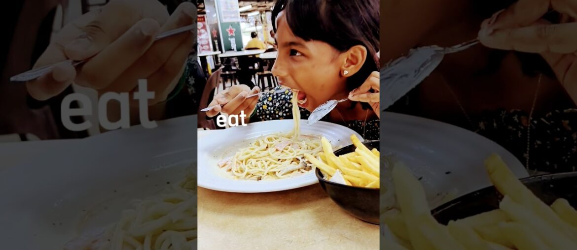 I Like to Eat | Carbonara and French Fries