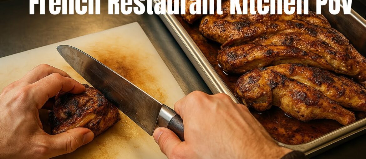 A Day in the Life: French Restaurant Kitchen POV