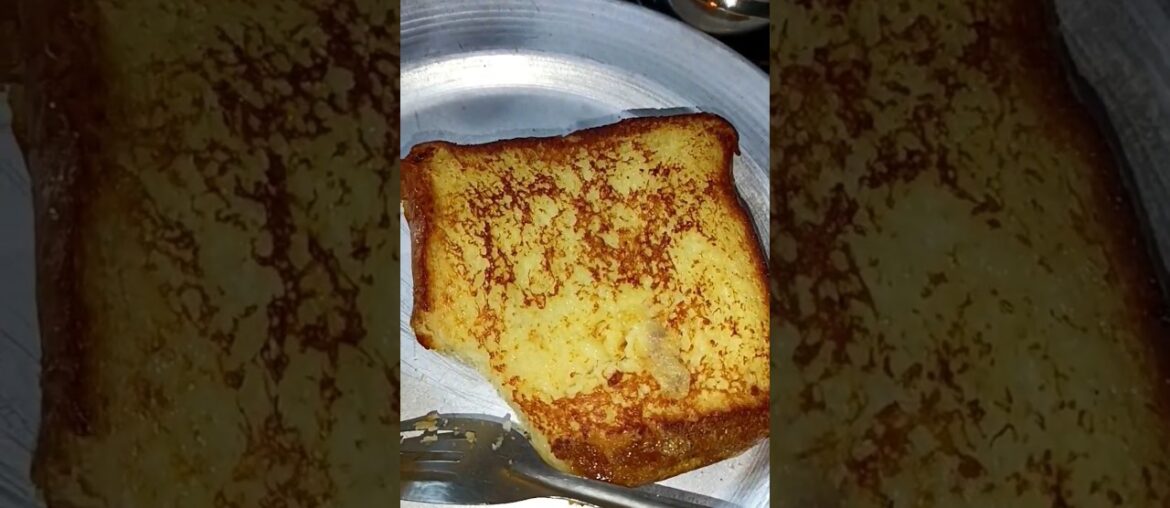 French toast recepie #shorts#viral #shortsvideo#youtubeshorts #food #telugu#cooking#recipe#funny