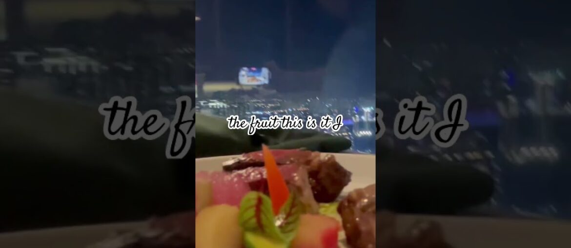 Warning do not eat at the French restaurant on the skyscraper in Saigon Vietnam. #travel