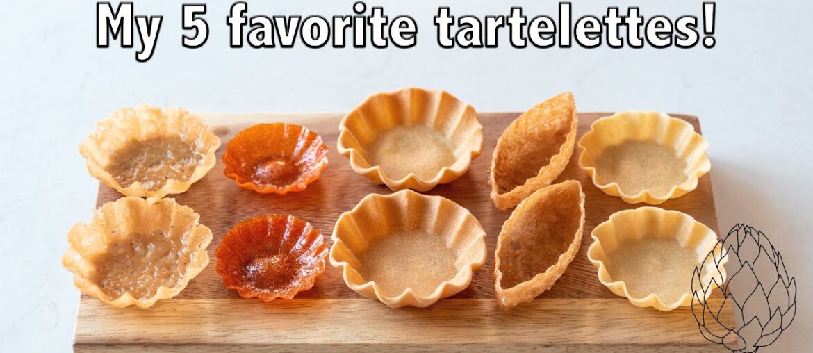 My 5 favorite savory tartelettes or tart shells | All recipes & techniques