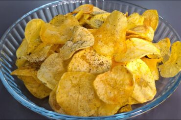 How to Make Crispy French Fries!Crispy Delicious!potato chips!!Potato recipes!