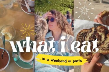 what i ate in a weekend in Paris - (best boulangeries and restaurants)