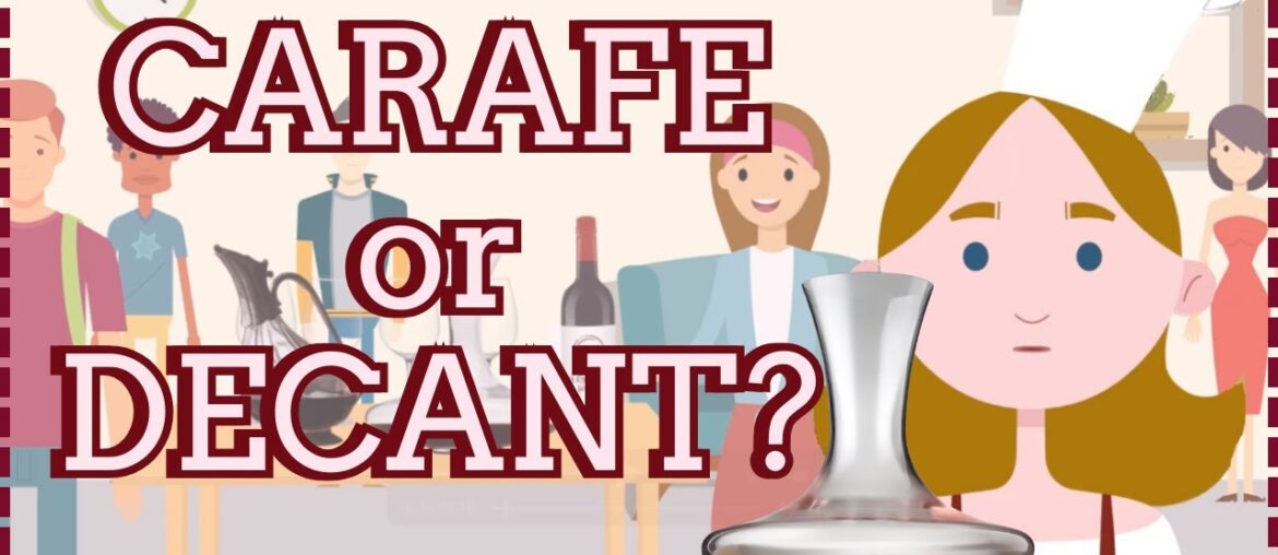 Carafe vs. Decant Wine Bottles? Which is BEST? Carafe vs. Decant Wine Bottles? Which is BEST?