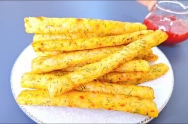 Crispy French Fries At Home!Delicious!Potato Recipes!Potato Sticks!