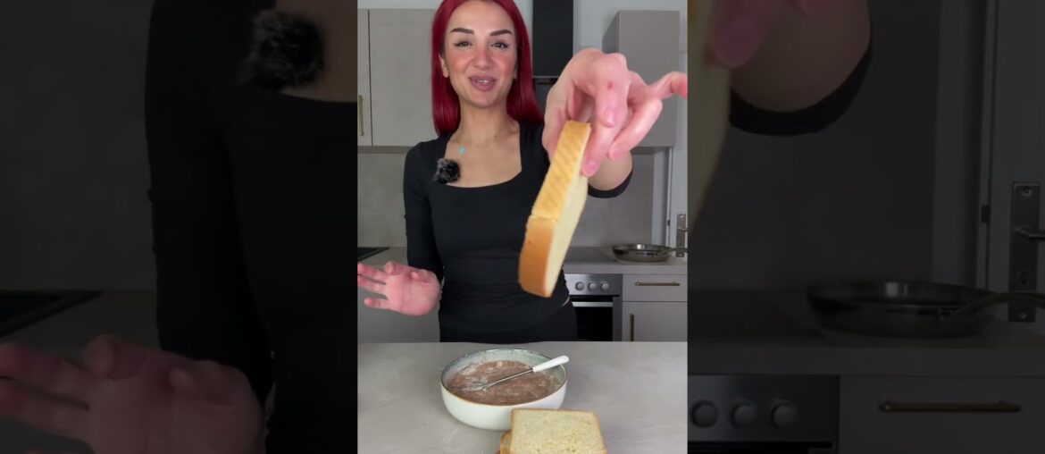 French Toast ohne Ei #rezept #easyrecipe #leckerkochen #food #frenchtoast #sweets #rezept #yummy