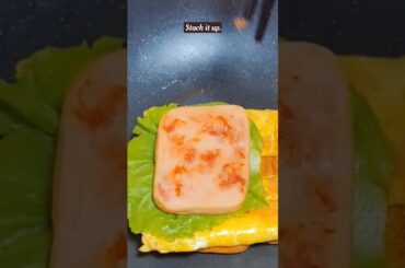 Savory French Toast with Luncheon Meat"#Foodie  #FoodPorn#Delicious #Tasty #Yum