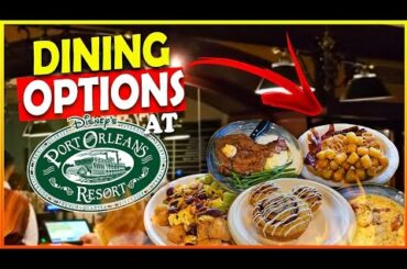 Every Dining Option at Disney's Port Orleans