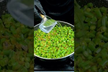 Beans Poriyal | Healthy Lunch Box Recipe | French Beans Ki Sabzi #shorts