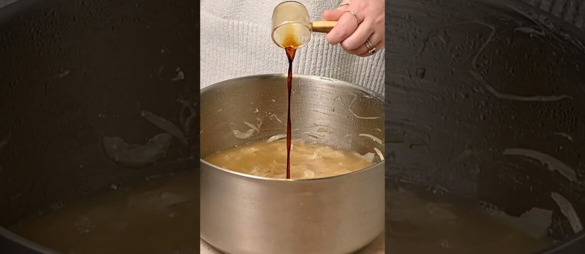 Easy Vegetarian French Onion Soup recipe