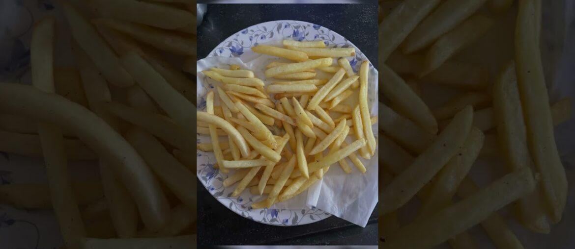 Crispy French Fries at Home | Perfect Street Style Fries Recipe