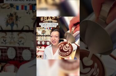 Replying to @deanontheloose POV going to a restaurant in France vs  #france #french #usa #american