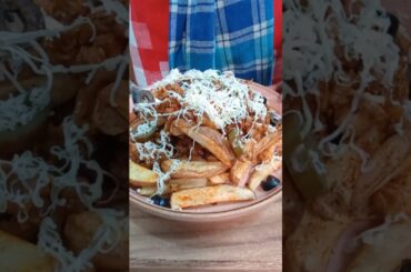 mutton keema french fries #shorts #mutton #keema #frenchfries #fries
