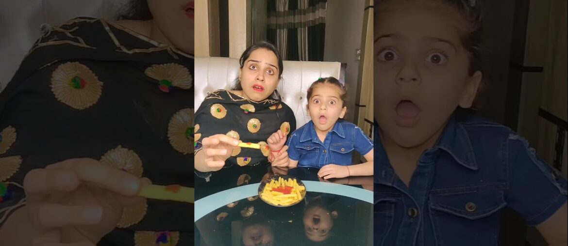 Yeshvi or Mumma ko French fries nahi khana#shorts #viral