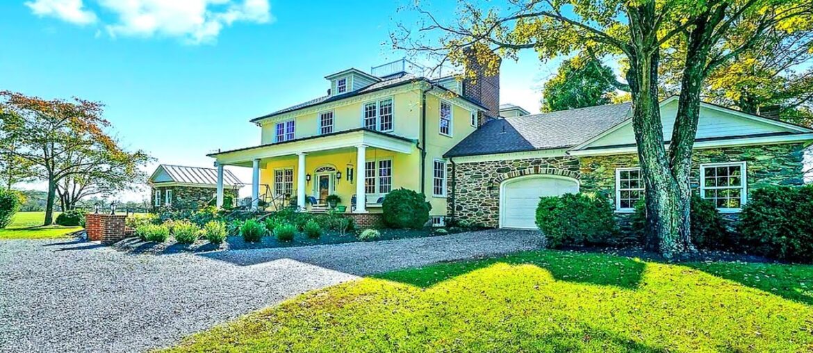 Virginia Farmhouse For Sale | 44+ Acres | Virginia Land For Sale | Stucco Farmland | Mountains Virginia Farmhouse For Sale | 44+ Acres | Virginia Land For Sale | Stucco Farmland | Mountains
