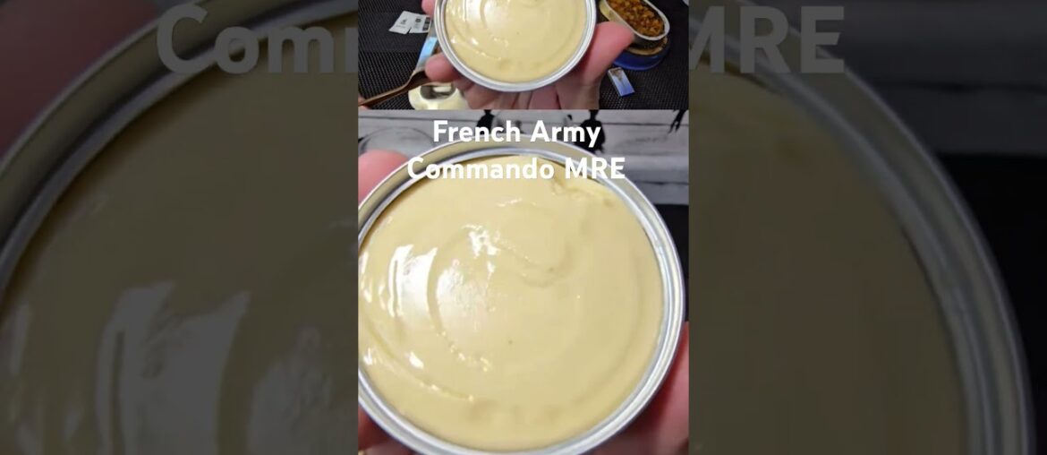 French Army Commando 24HR #mre #france #french