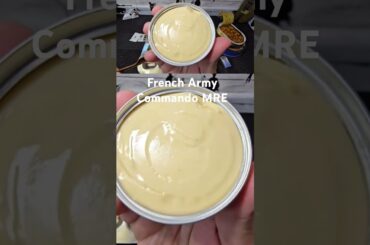 French Army Commando 24HR #mre #france #french