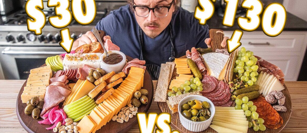 $30 Charcuterie Board vs $130 Charcuterie Board | But Cheaper