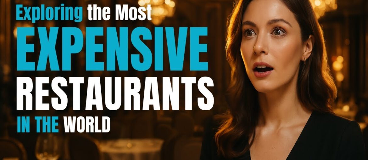 Exploring the Most Expensive Restaurants in the World