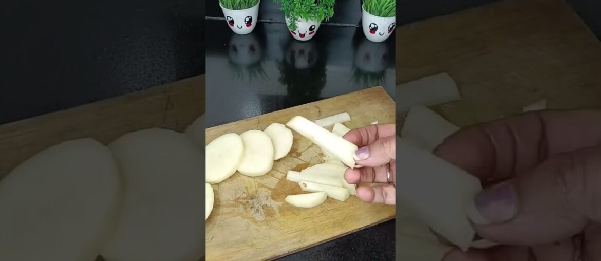 homemade french fries recipe #shorts