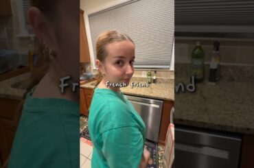 My French friend cooked for me