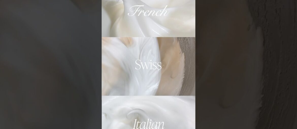 Mastering Meringue: French vs Swiss vs Italian. What’s the difference?!