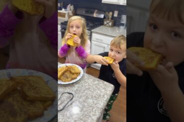 I Let My Kids Cook Me A Gourmet French Toast Breakfast!