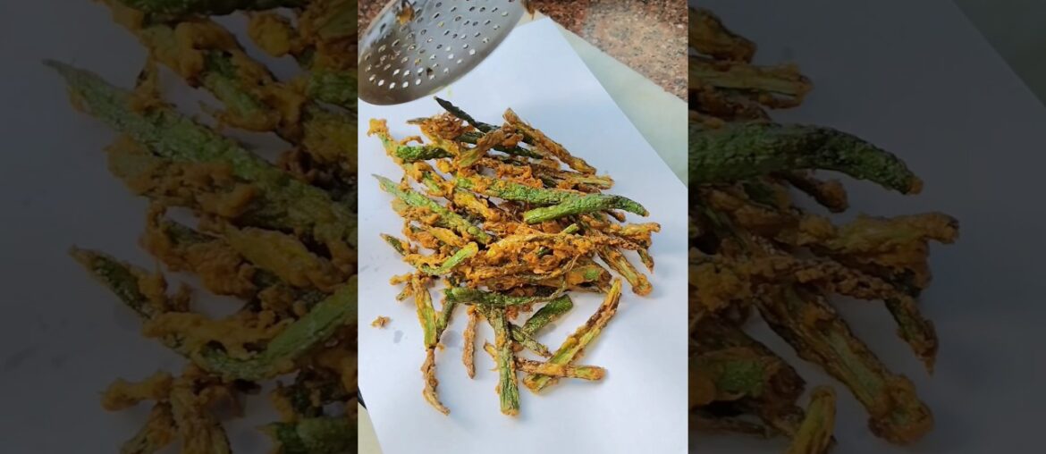 kya kabhi aapane ladies finger French fried TRAI Kiya#recipe #cooking#strrefoods#short #food