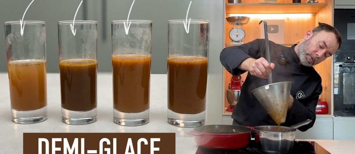 The real demi-glace, explained by a French chef: SAUCE vs. BASE