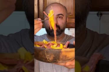 FRENCH FRIES with Homemade Cheddar Cheese Sauce#asmr #cooking #shorts #short #recipe