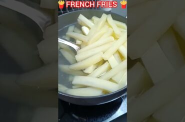 French Fries Recipe #shorts #shortsfeed #asmr #ytshorts