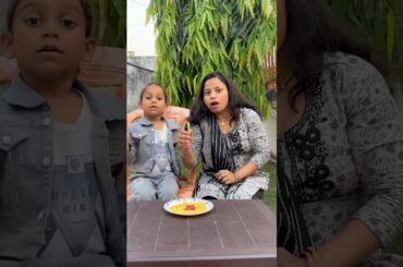 Shrashti ko french fries nhi khane #funny #shorts #trending