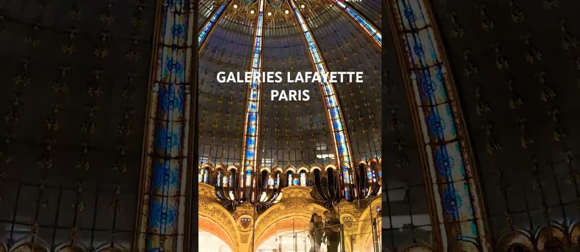 Galeries Lafayette Haussmann Paris France Galeries Lafayette Haussmann Paris France