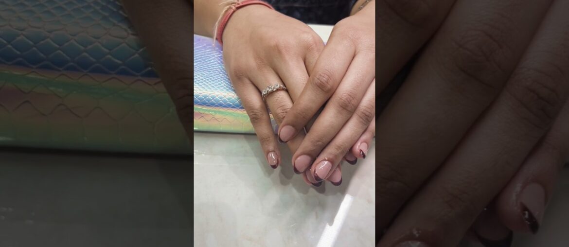 Wine french process #youtubeshort #nails #viralvideo #trendingshorts #wine  #cocosnailsandlashes