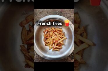 Home made French fries #fries #minivlog #viralvideo #recipe #youtubeshorts