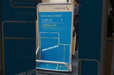 Airlines are getting stricter #travel #vacation #flying #baggage #luggage #carryonbag #fly #flying
